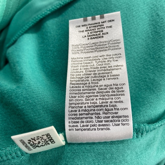 💕SALE💕NWT Adidas Green Clima365 Track Running Jacket - Picture 5 of 7